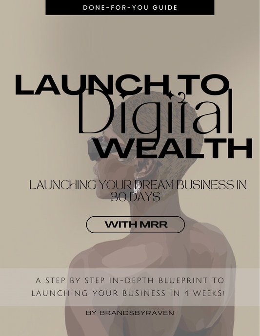 Launch in 30 Days to Digital Wealth Guide